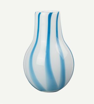 Vase aus Glas mundgeblasen